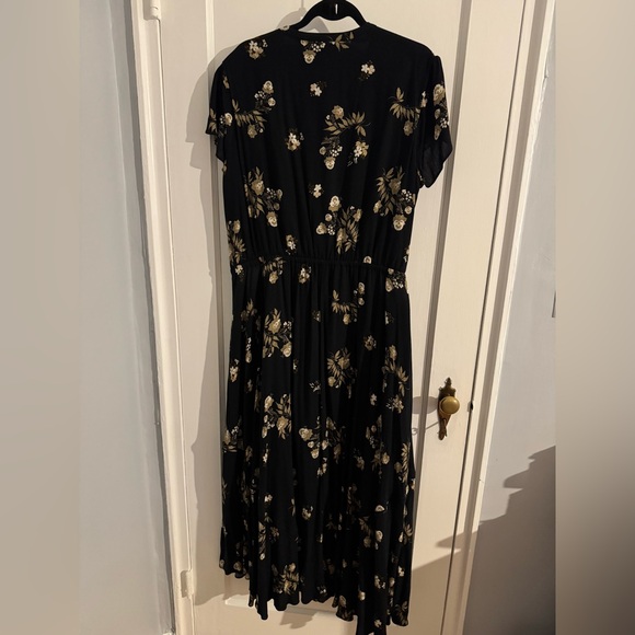 City Chic - Starling Reine Boho Black Maxi Dress - Size 20 - Picture 4 of 4